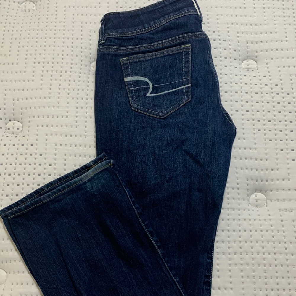 American Eagle Slim Boot Cut Dark Jeans
